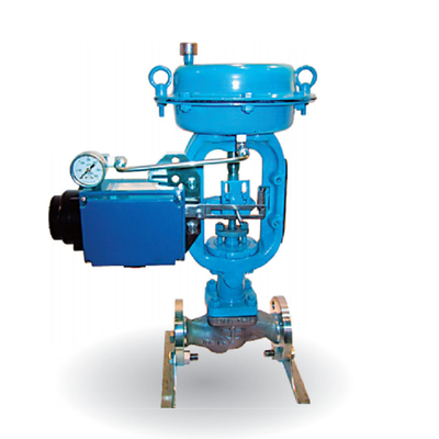 Van điều khiển với bộ truyền động và bộ định vị van thông minh bằng khí nén Azbil Avp100