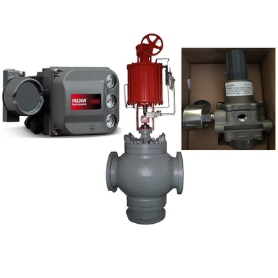 Van điều khiển khí nén với máy định vị FISHER DVC6200 Máy định vị van thông minh và thiết bị điều khiển khí nén tuyến tính