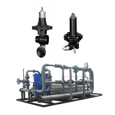 Tartarini RP Series áp suất điều chỉnh van EMERSON với Skid gắn kết gói