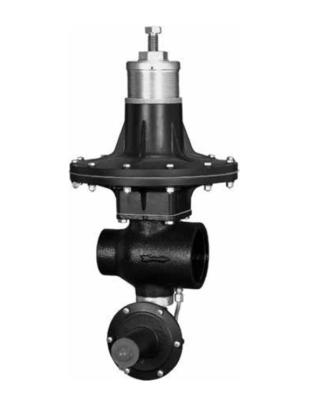 Tartarini RP Series áp suất điều chỉnh van EMERSON với Skid gắn kết gói