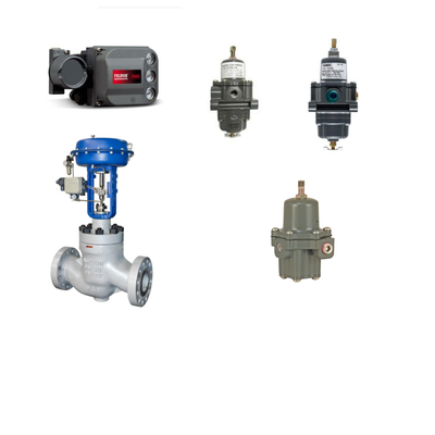 Van điều khiển với Fisher DVC6200 vị trí và Fisher 67CFR bộ điều chỉnh bộ lọc