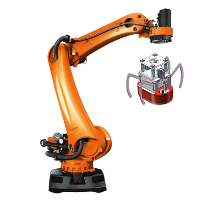KUKA KR 180 R3200 PA Lượng hữu ích 180kg Với GNGBS Robot Gripper Cho Nhà máy Là Robot Palletizing