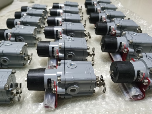 Ventil điều khiển ống dồn sóng với Masoneilan SVI3 Digital Valve Positioner và Masoneilan 78-40 Filter Regulator