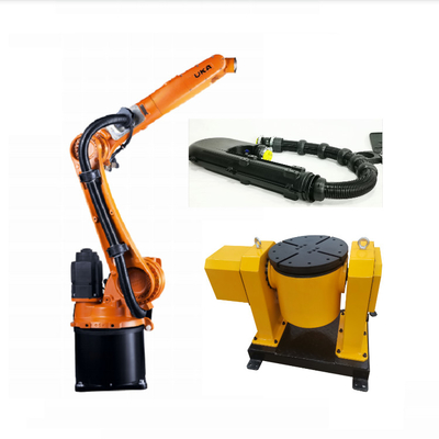 Kuka Robot Arm KR10 R1420 với CNGBS Positioner như trạm làm việc hàn