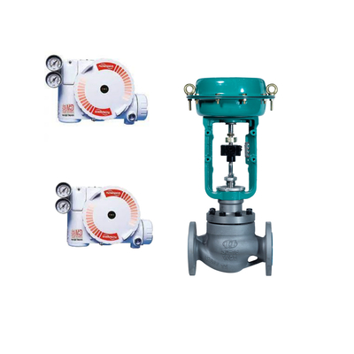 ChuanYi Brand Quick-Change Single-Seat Control Valve với Flowserve Logix 3200MD Digital HART Positioner