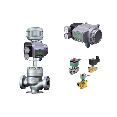 Van điều khiển nhiệt độ thấp với Masoneilan SVI3 Digital Valve Positioner và EMERSON ASCO210 2 chiều van điện tử