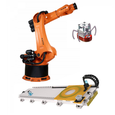 KUKA KR 360 R2830 Robotic Arm Payload 360kg Với Dòng lắp ráp CNGBS Để lắp ráp động cơ như máy chọn và đặt