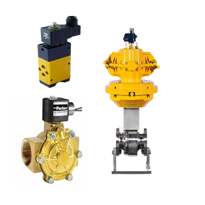 Các van điều khiển Trung Quốc với động lực khí và van điện tử Parker D3DW