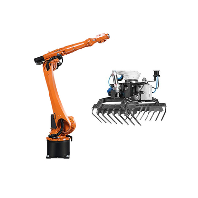 Kuka xử lý cánh tay robot 6 trục KR 16 R1610 với CNGBS Robot Gripper như robot công nghiệp