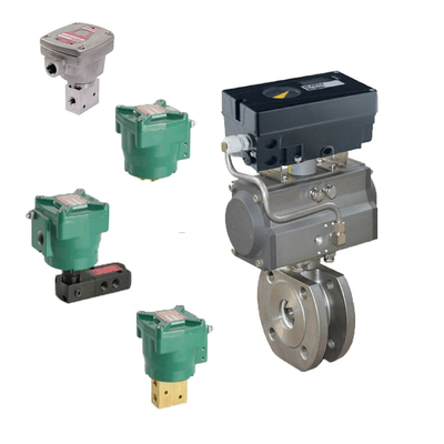 Van điều khiển thương hiệu Trung Quốc với máy định vị flowserve PMV D30 máy định vị van kỹ thuật số khí nén kỹ thuật số và asco soleno