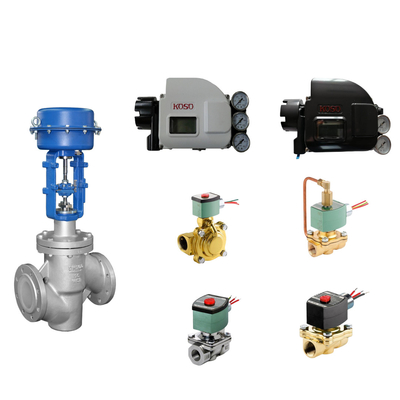 Các van điều khiển khí nén chất lượng cao của Trung Quốc với bộ định vị van thông minh koso KGP5000 và van điện tử ASCO