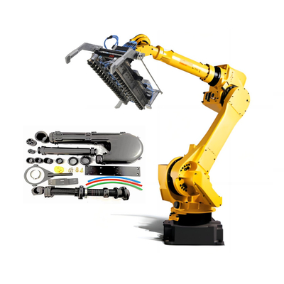 Công nghiệp 6 trục Fanuc Robot Arm M-710iC với Big Payload Gripper và CNGBS Dresspack