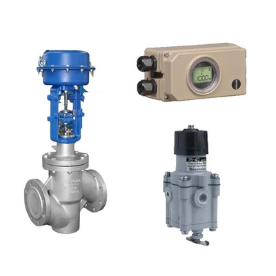 Pneumatic Control Valve với Hard Communication Samson Electropneumatic 3730-3 Positioner Và Masoneilan 78-40 Bộ lọc