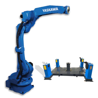 Yaskawa 6 trục hàn robot cánh tay MOTOMAN GP25 với CNGBS Positioner cho nhà máy như máy hàn laser