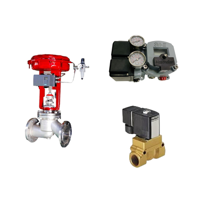 van điều khiển khí nén nổi tiếng của Trung Quốc với Masoneilan SVI2-21123121 vị trí và van Burkert 5404 Solenoioid