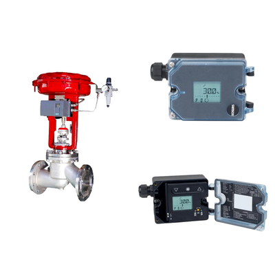 Trung Quốc nổi tiếng wuzhong Pneumatic van điều khiển với Samson 3725 định vị và Rotork giới hạn Swi