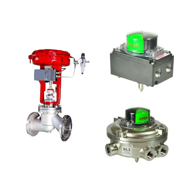 Trung Quốc nổi tiếng wuzhong Pneumatic van điều khiển với Samson 3725 định vị và Rotork giới hạn Swi