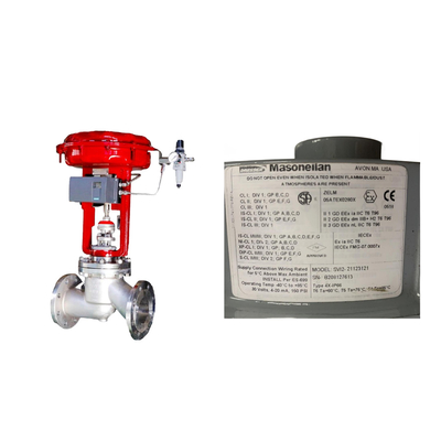 Van điều khiển khí nén nổi tiếng của Trung Quốc với máy định vị Masoneilan SVI2-21123121 và van điện tử ASCO