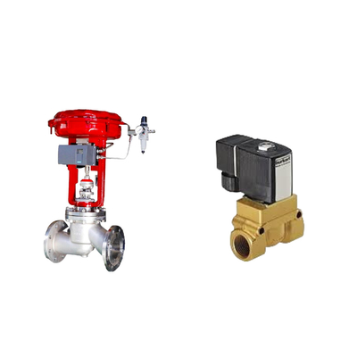 Van điều khiển khí nén với Koso KGP5000 Ventil định vị thông minh và van điện tử Burkert 5404
