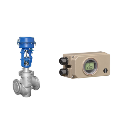 Pneumatic Control Valve với Samson Electropneumatic 3730-3 Positioner và Burkert Type 5404 Solenoid Valve