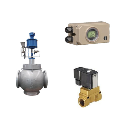 Pneumatic Control Valve với Samson Electropneumatic 3730-3 Positioner và Burkert Type 5404 Solenoid Valve