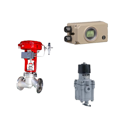 Pneumatic Control Valve với Hard Communication Samson Electropneumatic 3730-3 Positioner Và Masoneilan 78-40 Bộ lọc