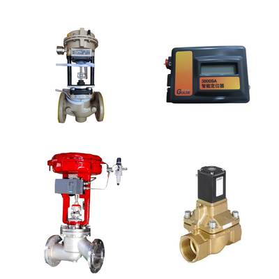 van điều khiển của Trung Quốc với Samson 3372 động cơ với FISHER 3800sa Valve Positioner Burkert 5404 Solenoid Valve