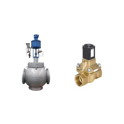Các van điều khiển bằng vải sứ chất lượng cao với thiết bị định vị kỹ thuật số KOSO PP800 và van điện tử Burkert loại 5404