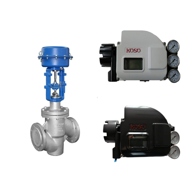 Các van điều khiển khí nén chất lượng cao của Trung Quốc với bộ định vị van thông minh koso KGP5000 và van điện tử ASCO