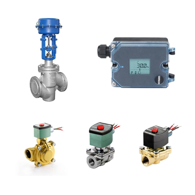 Pneumatic kiểm soát van với Samson 3725 Electropneumatic Positioner và ASCO van điện tử