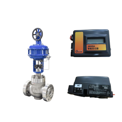 Van điều khiển với Fisher 3800 như Positioner và ASCO Series 210 Solenoid Valves