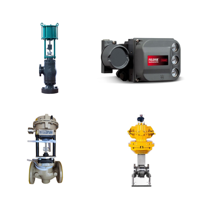 Van điều khiển của Trung Quốc và van điều khiển Samson với Fisher DVC6200 Digital Smart Positioner với phản hồi