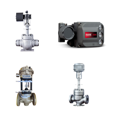 Van điều khiển của Trung Quốc và van điều khiển Samson với Fisher DVC6200 Digital Smart Positioner với phản hồi
