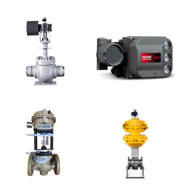 Van điều khiển của Trung Quốc và van điều khiển Samson với Fisher DVC6200 Digital Smart Positioner với phản hồi