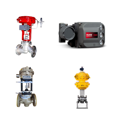 Van điều khiển của Trung Quốc và van điều khiển Samson với Fisher DVC6200 Digital Smart Positioner với phản hồi