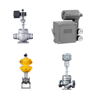 Van điều khiển khí nén nổi tiếng của Trung Quốc Wuzhong với Fisher 3582I Positioner như Valve Positioner
