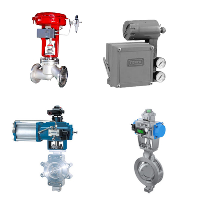 Van điều khiển khí nén nổi tiếng của Trung Quốc Wuzhong với Fisher 3582I Positioner như Valve Positioner