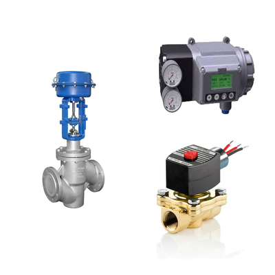 Van điều khiển nhiệt độ thấp với Masoneilan SVI3 Digital Valve Positioner và EMERSON ASCO210 2 chiều van điện tử