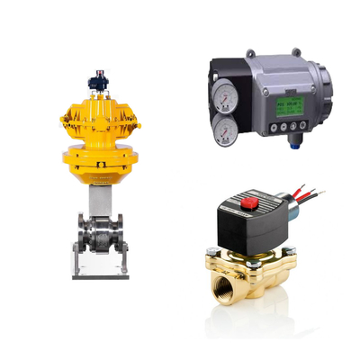 Van điều khiển nhiệt độ thấp với Masoneilan SVI3 Digital Valve Positioner và EMERSON ASCO210 2 chiều van điện tử