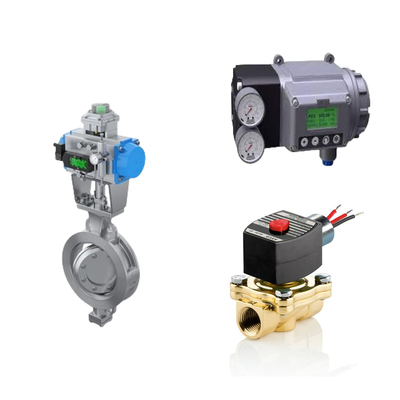 Van điều khiển nhiệt độ thấp với Masoneilan SVI3 Digital Valve Positioner và EMERSON ASCO210 2 chiều van điện tử