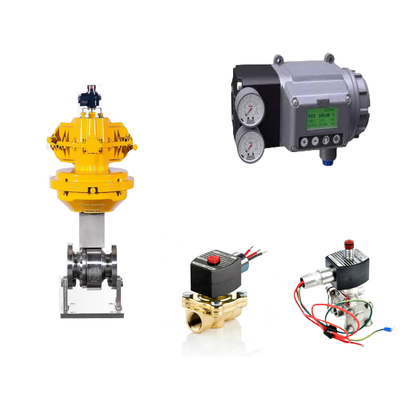 Van điều khiển nhiệt độ thấp với Masoneilan SVI3 Digital Valve Positioner và EMERSON ASCO210 2 chiều van điện tử
