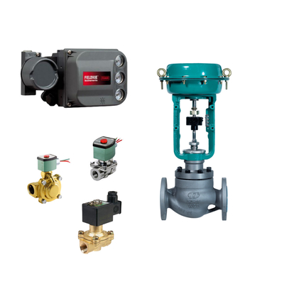 Thay đổi nhanh chóng van điều khiển ghế đơn với Fisher DVC6200 Valve Positioner và EMERSON ASCO210 2 chiều van điện tử