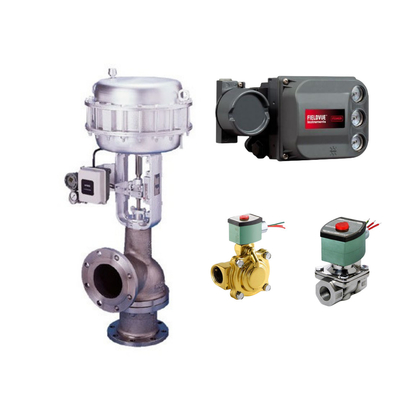 Thay đổi nhanh chóng van điều khiển ghế đơn với Fisher DVC6200 Valve Positioner và EMERSON ASCO210 2 chiều van điện tử