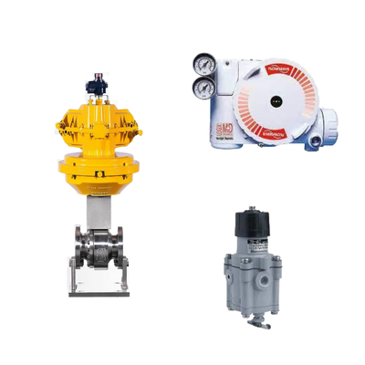 Van điều khiển của Trung Quốc với Flowserve Logix 3200MD Digital HART positioner và Masoneilan 78-40 regulator bộ lọc