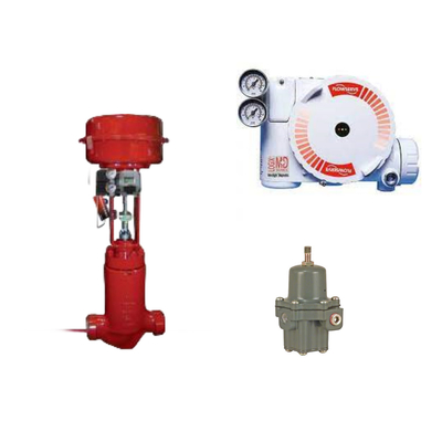 ChuanYi Brand Quick-Change Single-Seat Control Valve với Flowserve Logix 3200MD Digital HART Positioner