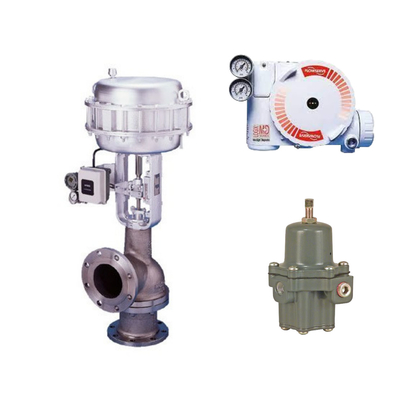 ChuanYi Brand Quick-Change Single-Seat Control Valve với Flowserve Logix 3200MD Digital HART Positioner