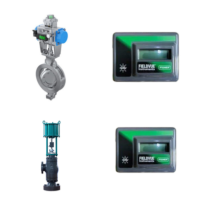 Hệ thống phản hồi không liên kết Máy phun điều khiển thân thiện với người dùng Fisher FIELDVUE DVC2000 Máy định vị van kỹ thuật số