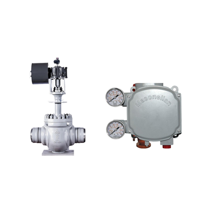 Ventil điều khiển Wuzhong Trung Quốc với máy định vị van kỹ thuật số Masoneilan SVi1000 chất lượng cao