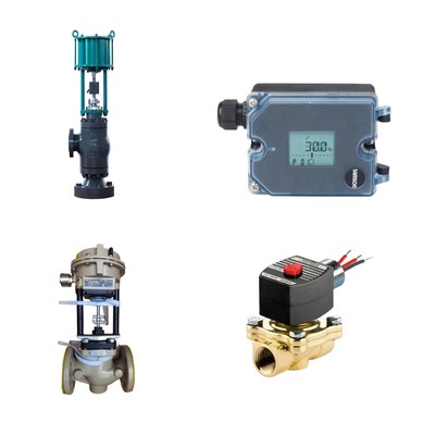 Van điều khiển với Samson 3725 Định vị điện khí với chức năng tự hiệu chỉnh và tự điều chỉnh dễ dàng