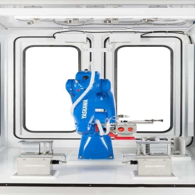 6 trục chọn và đặt cánh tay robot Yaskawa GP8 với CNGBS Robot Gripper cho Robot xử lý vật liệu